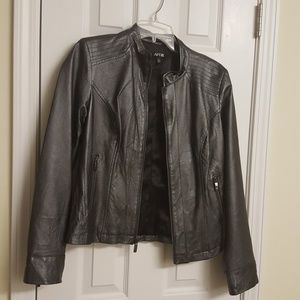 Apt. 9 faux leather jacket.